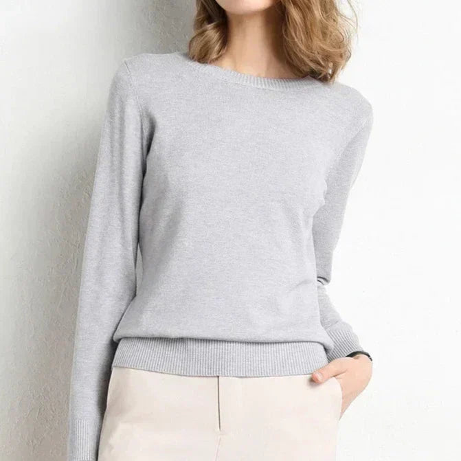 Luméa™ | Pull confort en laine essentiel