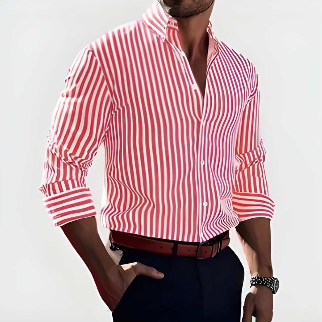 Luméa™ - Chemise Confidence à rayures