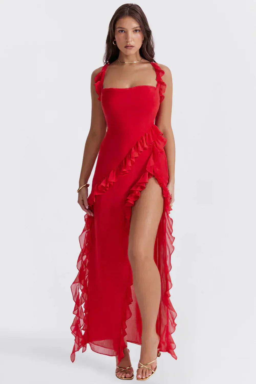 Luméa™ | Robe élégante avec jambes ouvertes