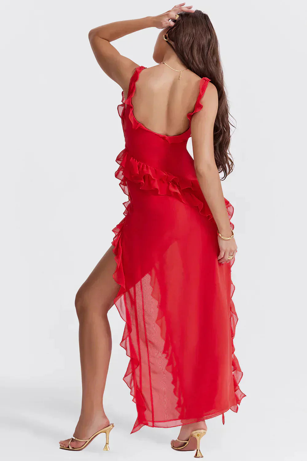Luméa™ | Robe élégante avec jambes ouvertes
