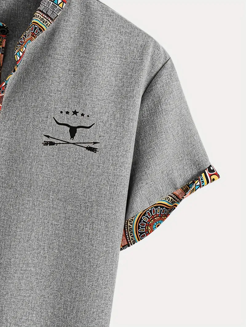 Luméa™ | Chemise Élégante à Manches Courtes