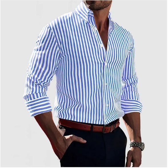 Luméa™ - Chemise Confidence à rayures