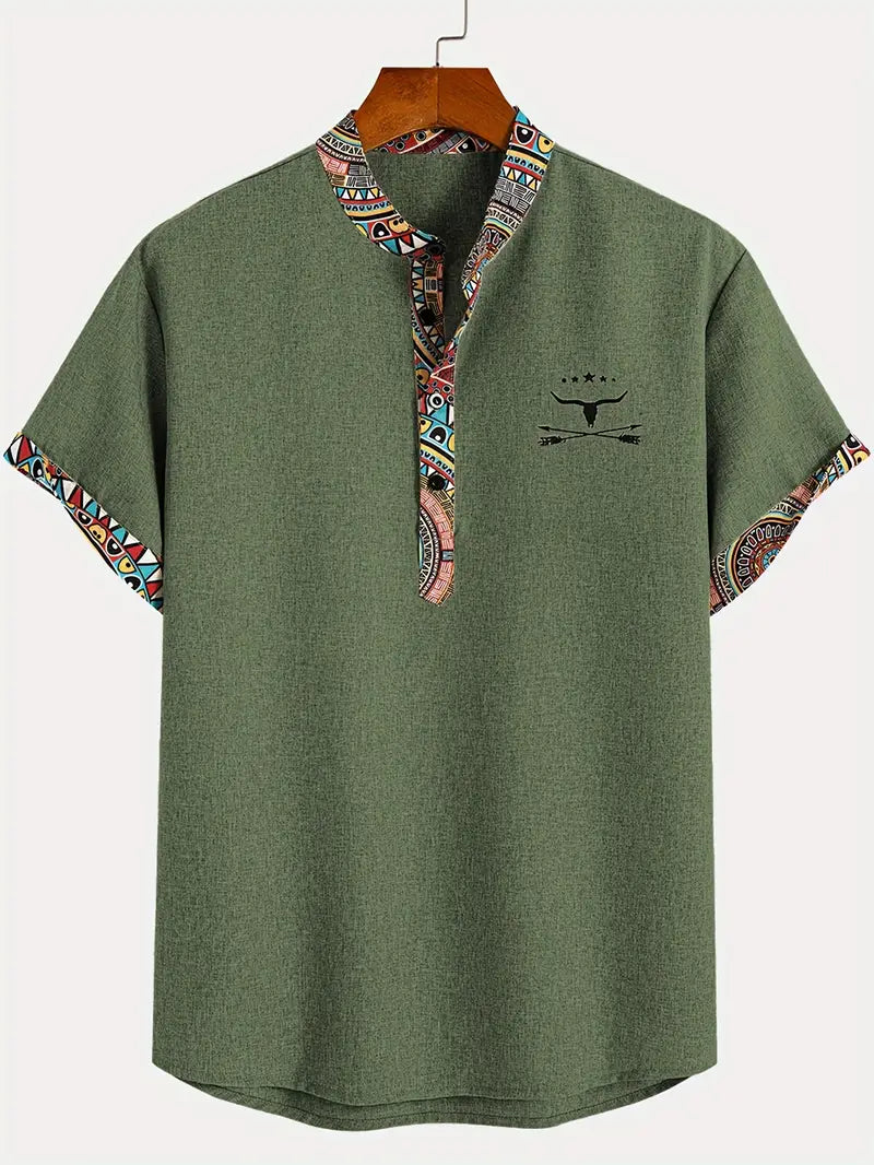 Luméa™ | Chemise Élégante à Manches Courtes