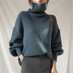 Luméa™ | Pull Luxe à col roulé et manches ballon