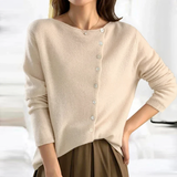 Luméa™ | Cardigan classique en maille boutonnée