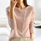 Luméa™ | Cardigan classique en maille boutonnée