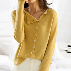 Luméa™ | Cardigan classique en maille boutonnée