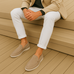 Luméa™ | Mocassins élégants en suède