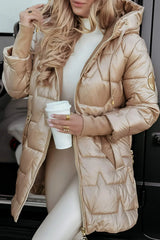 Luméa™ | Manteau d’Hiver Élégant avec Capuche et Doublure Matelassée