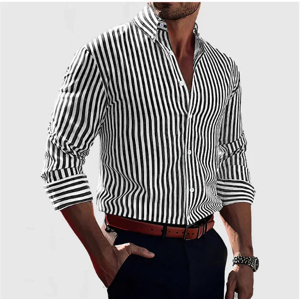 Luméa™ - Chemise Confidence à rayures