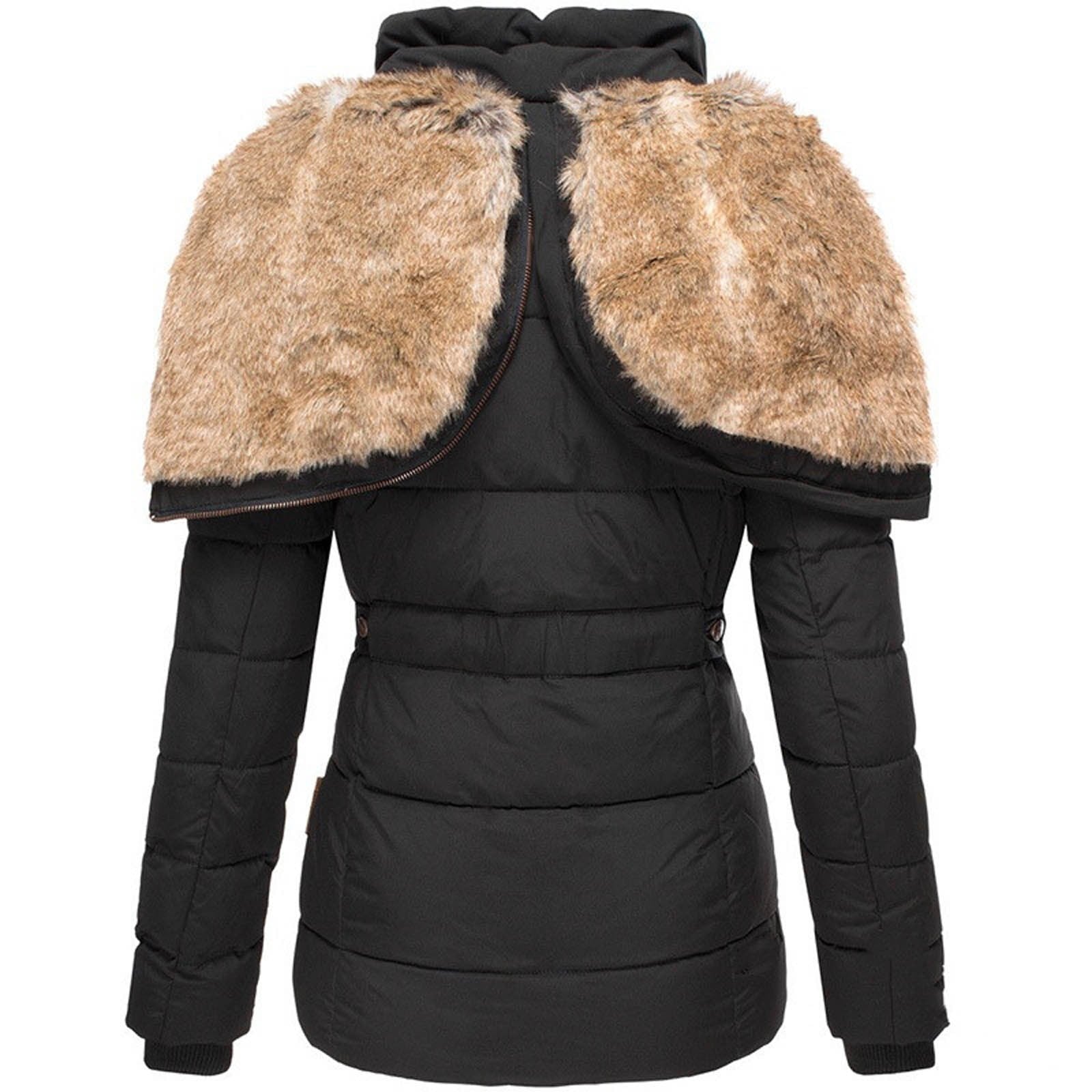 Luméa™ | Manteau d'hiver chaud avec doublure en fourrure