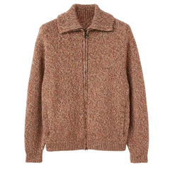 Luméa™ | Bomber zippé en laine d’alpaga
