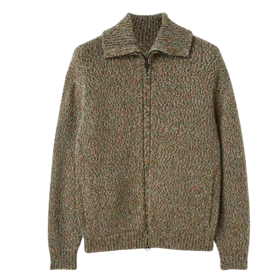 Luméa™ | Bomber zippé en laine d’alpaga